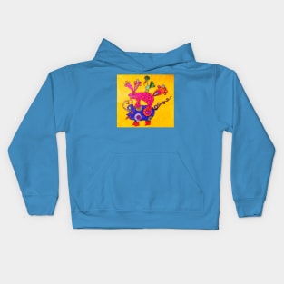 3's company Kids Hoodie